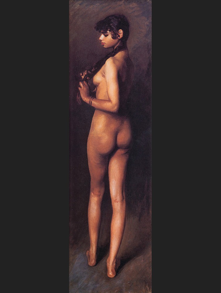 John Singer Sargent Nude Egyptian Girl